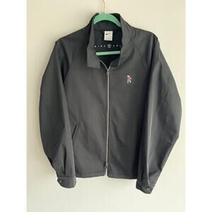 Nike Golf MensTiger Woods Black Golf Jacket Gorpcore Retro Athleisure (size S